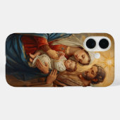 聖家族のクリスマス携帯ケース 信仰深きホリ Case-Mate iPhoneケース (裏面 (横))
