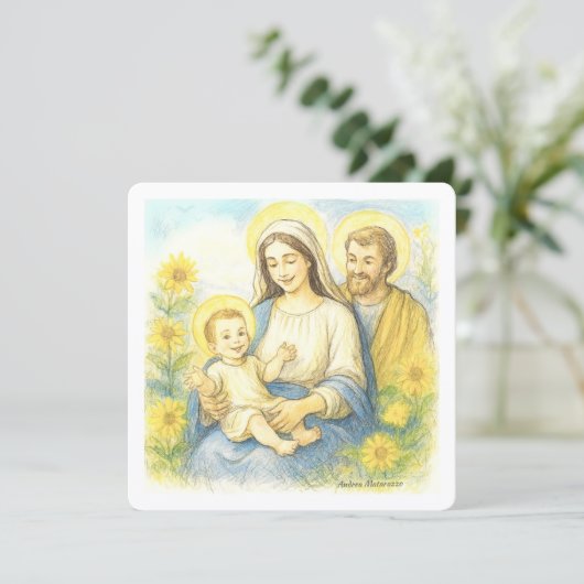 聖家族の降誕 カード (スタンド正面)