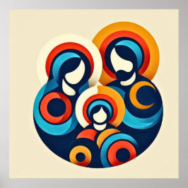 聖家族クリスチャンのポスター ポスター