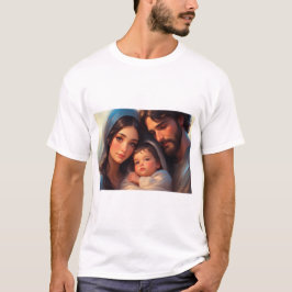 聖家族メンズTシャツ Tシャツ
