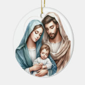 聖家族 セラミックオーナメント (左)