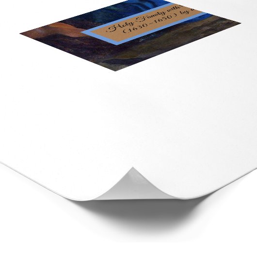 聖家族 ポスター (角)