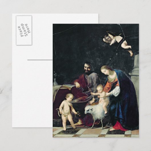 聖家族 ポストカード (正面/裏面)