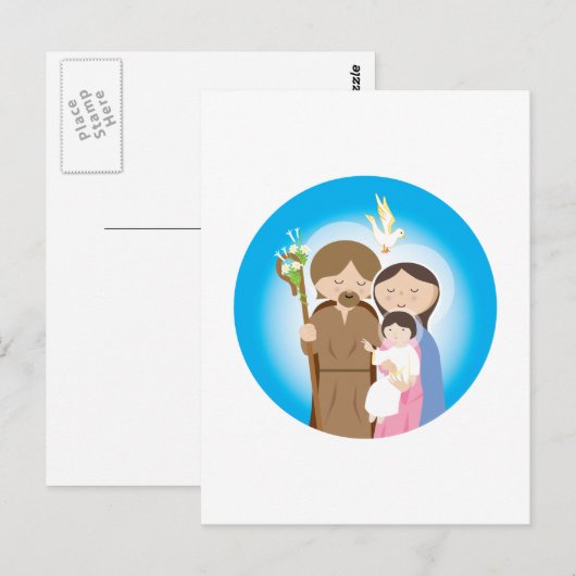 聖家族 ポストカード (正面/裏面)