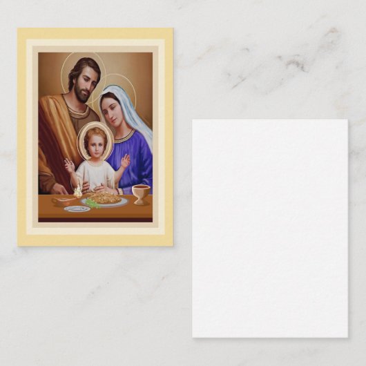 聖家族 名刺 (正面/裏面)