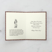 聖家父子日カトリック教会 カード (内部)