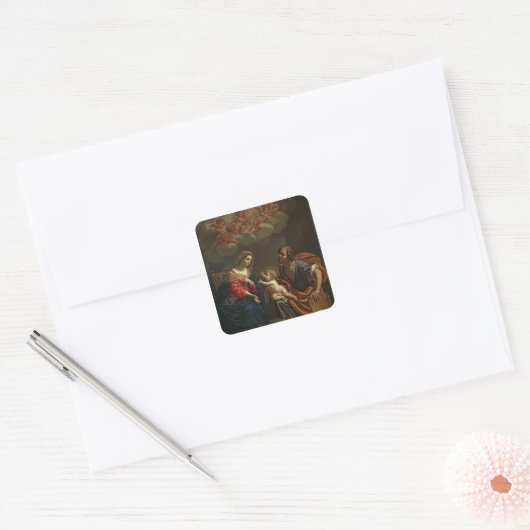 聖家 スクエアシール (封筒)