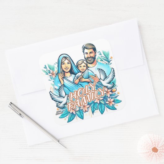 聖家 スクエアシール (封筒)