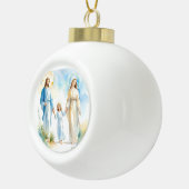 聖家 セラミックボールオーナメント (右)