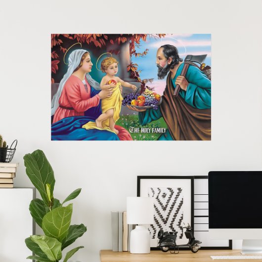 聖家 ポスター (ホームオフィス)