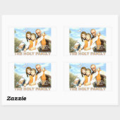 聖家 長方形シール (シート)