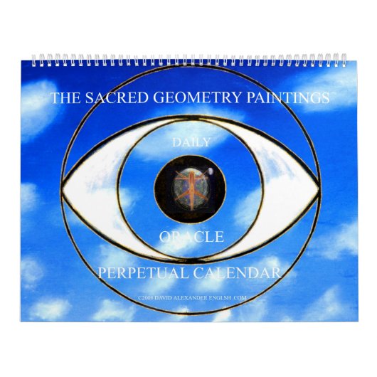 聖幾何学の絵画の永久カレンダー カレンダー (カバー)
