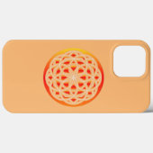 聖幾何学フラワーライフマンダラナマステヨガ Case-Mate iPhoneケース (裏面 (横))