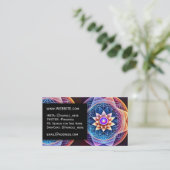 聖幾何学マンダラプロフェッショナル幹部 名刺 (スタンド正面)