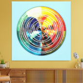 聖幾何学マンダラ8キャンバス印刷 キャンバスプリント (インサイチュ (リビング))