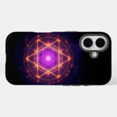 聖幾何学マンダラ – 宇宙の中の光 Case-Mate iPhoneケース (裏面 (横))