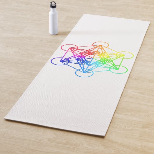 聖幾何学メタトロン立方体 ヨガマット (インサイチュ)