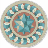 聖幾何学 シール (正面)