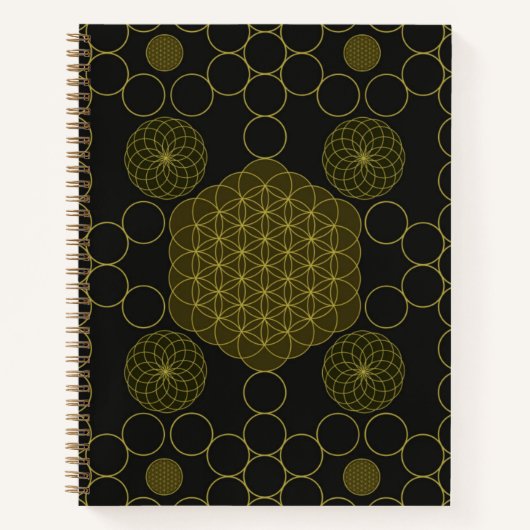 聖幾何学 ノートブック (正面)