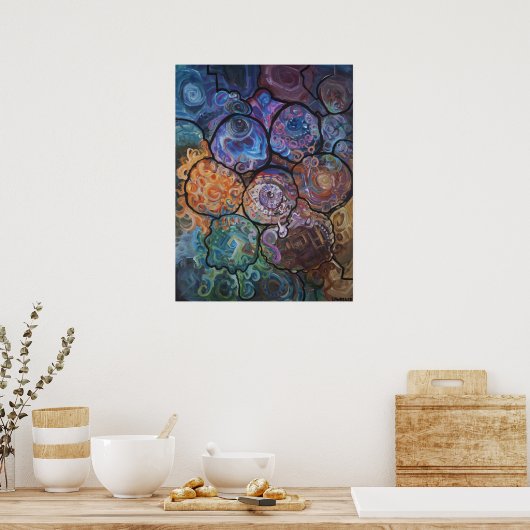 聖幾何学 ポスター (キッチン)