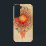 聖幾何学Sun Phoneケース Samsung Galaxy S22ケース<br><div class="desc">金色の対称性を持って放射するこのデザインは、強力で視覚的にバランスの太陽の取れた電話ケースのための神聖な形状とエネルギーを融合させる。</div>