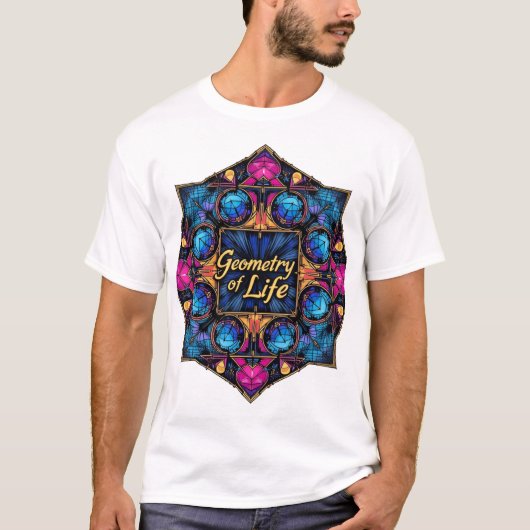 聖幾何学Tシャツ Tシャツ (正面)