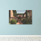 聖庭園入り口 キャンバスプリント (インサイチュ (ウッドフロア))