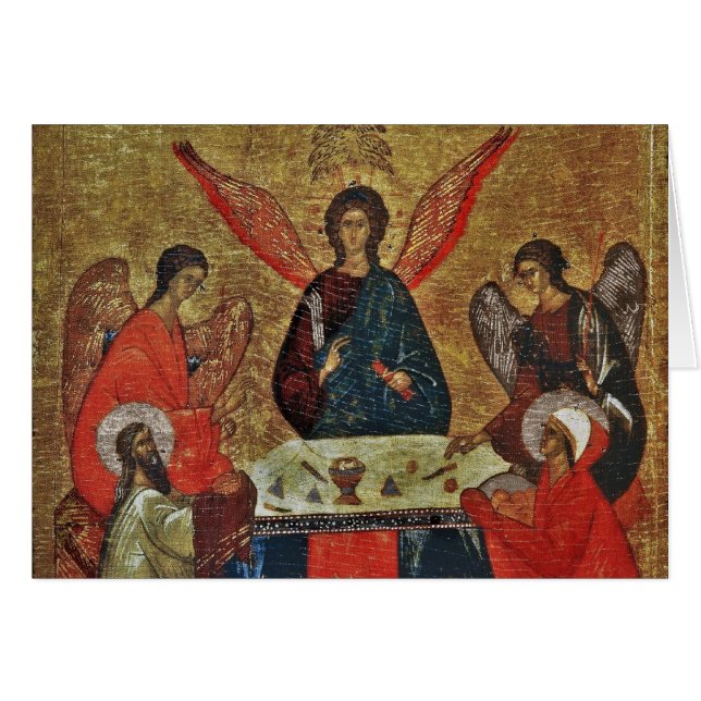 聖徒との三位一体 (正面横)