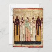 聖徒とラドネシュの聖セルギウス ポストカード (正面/裏面)