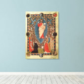 聖徒と共に主なるキリスト キャンバスプリント (インサイチュ (ウッドフロア))