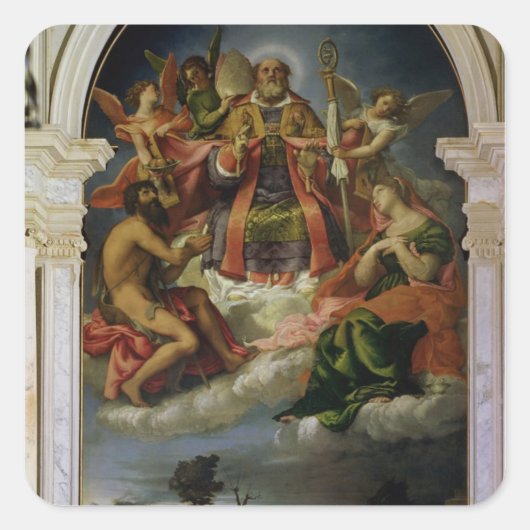 聖徒の栄光の聖ニコライ スクエアシール (正面)