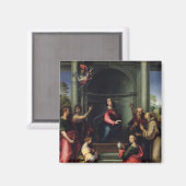 聖徒への受胎告知， 1515 マグネット (正面/裏面)