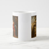 聖徒を伴う聖家 ジャンボコーヒーマグカップ (正面)