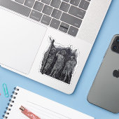 聖徒アンドリューとロギヌスの間でキリストが復活した シール (ノートパソコンとiPhone)