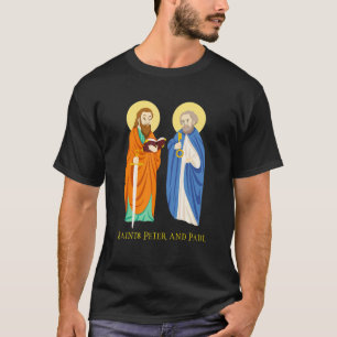 聖徒ペテロとパウロ・カトリックの饗宴の日Tへの鍵 Tシャツ