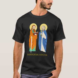 聖徒ペテロとパウロ・カトリックの饗宴の日Tへの鍵 Tシャツ