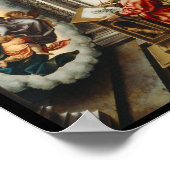 聖徒マリアとベビー・イエス ポスター (角)