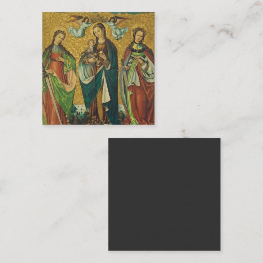 聖徒永続とフェリシティ スクエア名刺 (正面/裏面)