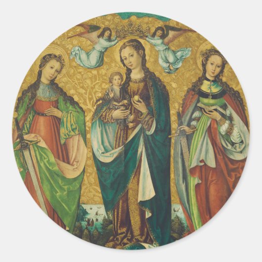 聖徒永続とフェリシティ ラウンドシール (正面)