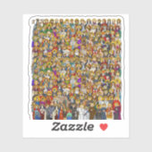 聖徒、すべての聖徒、カトリック聖徒 シール (シート)