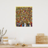 聖徒、すべての聖徒、カトリック聖徒 ポスター (キッチン)