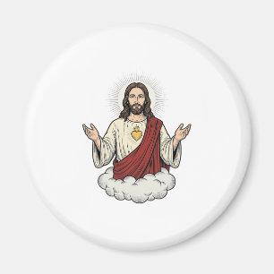 聖心のヴィンテージ彫刻デザイン奉納_1 マグネット