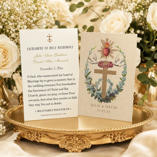 聖心イエス カトリック 結婚 祈りのカード