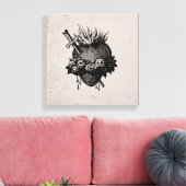 聖心マリア キャンバスプリント (インサイチュ (リビング))