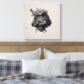 聖心マリア キャンバスプリント (インサイチュ (寝室))