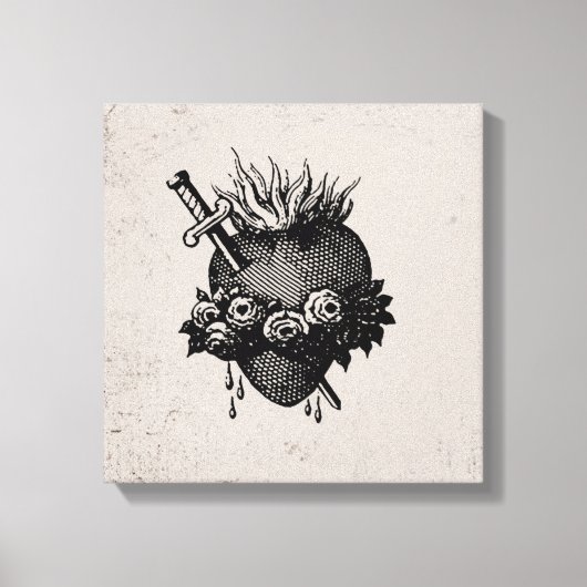 聖心マリア キャンバスプリント (正面)