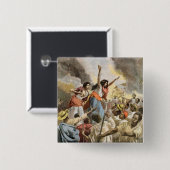 聖戦を説教している王室のなプリンセス 缶バッジ (正面&裏面)