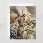 聖戦王室のを説教するプリンセス ポストカード (正面/裏面)