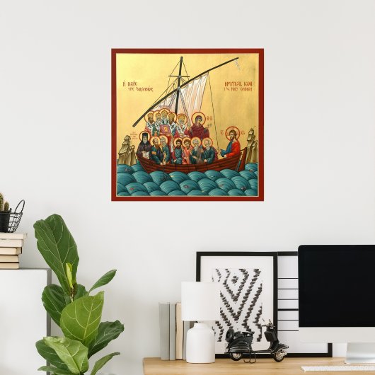 聖教会ポスターの神秘的なアイコン ポスター (ホームオフィス)