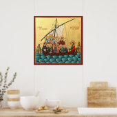 聖教会ポスターの神秘的なアイコン ポスター (キッチン)